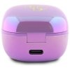 Guess słuchawki Bluetooth GUTWSJ144ESU   TWS + stacja dokująca fioletowy/purple Iridescent 4G Printed Logo